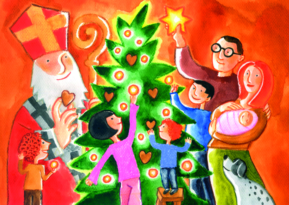 ilustracja Swiety Mikolaj 2